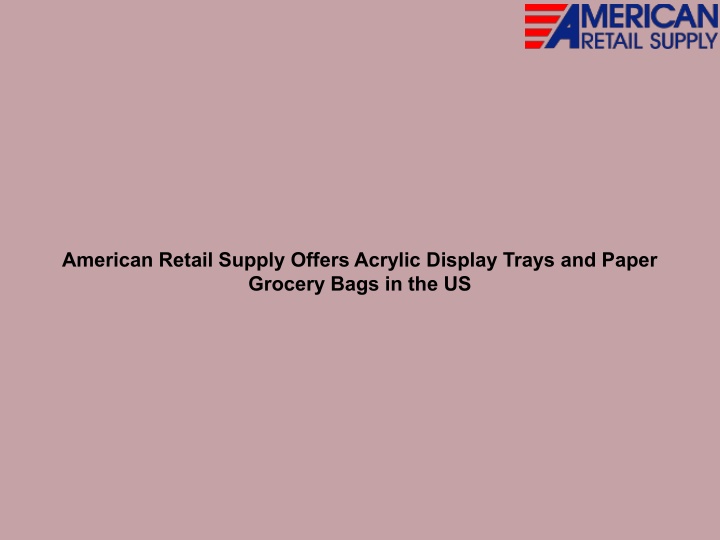american retail supply offers acrylic display