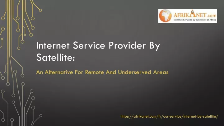 internet service provider by satellite