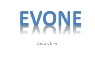 Electric Bike EvOne
