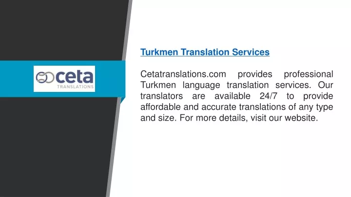 turkmen translation services cetatranslations