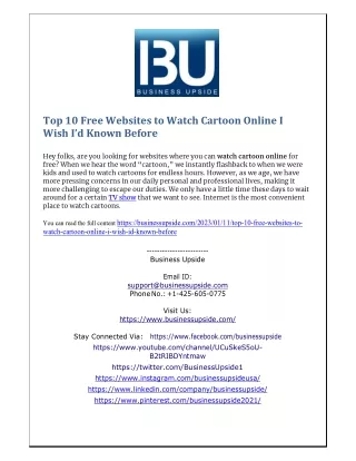 Top 10 Free Websites to Watch Cartoon Online I Wish Id Known Before