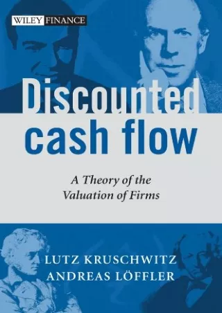 ^EBOOK FULL (D!ownload ) Discounted Cash Flow: A Theory of the Valuation of