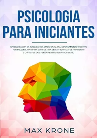 [PDF BOOK] ~READ~ Psicologia para iniciantes: Aprendizagem da Inteligência