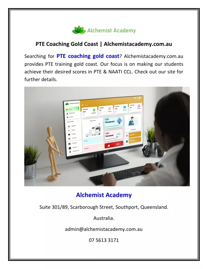 pte coaching gold coast alchemistacademy com au