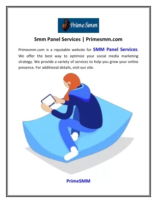 smm panel services primesmm com