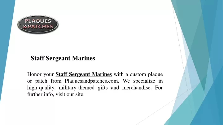 staff sergeant marines