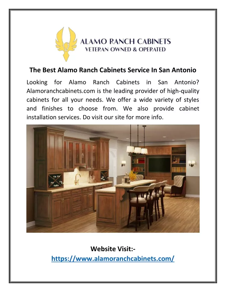 the best alamo ranch cabinets service