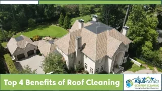 4 Benefits of Regular Roof Cleaning in Atlanta