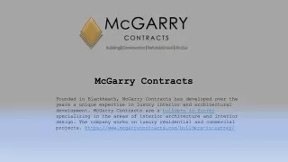mcgarry contracts