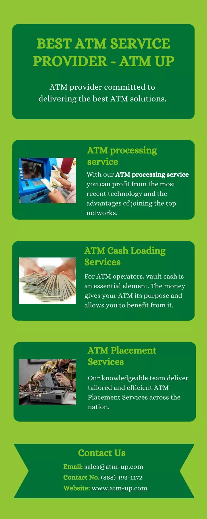 best atm service provider atm up