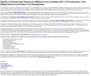 Chiropractic Billing Services in Indiana