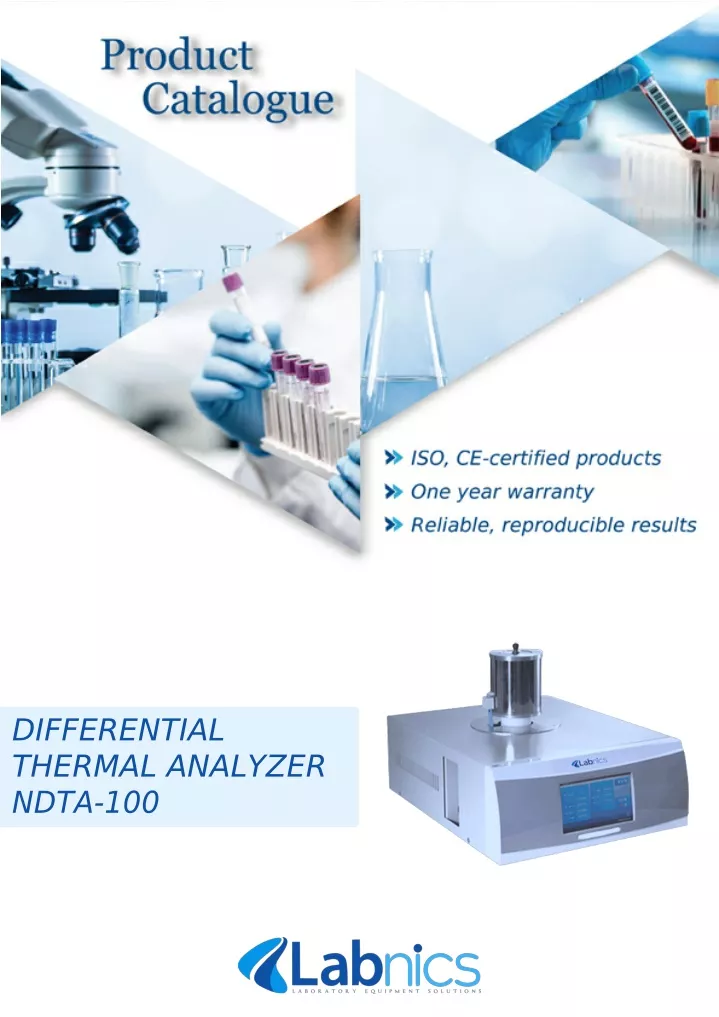 differential thermal analyzer ndta 100