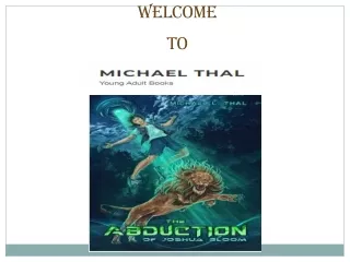 The Abduction of Joshua Bloom Book by Thal Michael - Buy Now