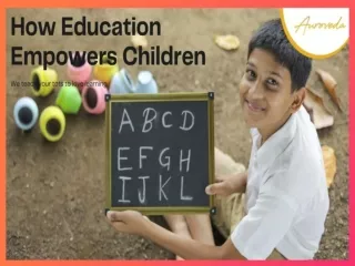 How Education Empowers Children