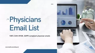 physicians email list