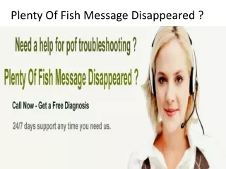 plenty of fish message disappeared