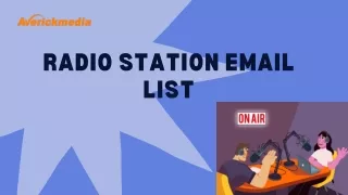 radio station email list