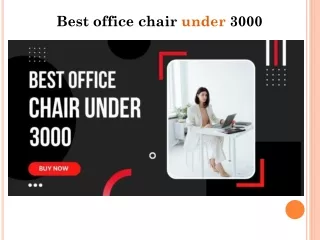 Best office chair under 3000x