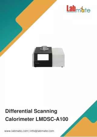differential scanning calorimeter lmdsc a100