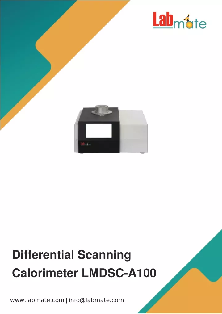 differential scanning calorimeter lmdsc a100