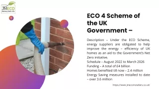 First Time Central Heating - Government Free Boiler Scheme - Jmecoinstallers