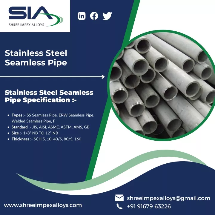 stainless steel seamless pipe