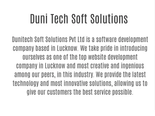 Blockchain development companies in india | Dunitech | 2023