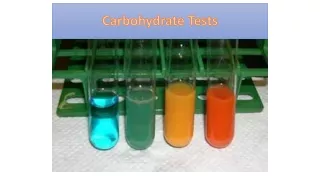 Carbohydrate Tests