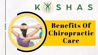 Benefits Of Chiropractic Care | Koshas