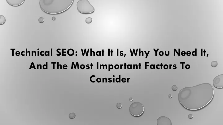 technical seo what it is why you need