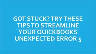 Get Rid of QuickBooks error code 5 instantly- [ 1-855-738 1472]