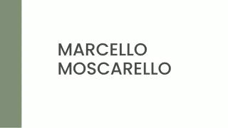 Marcello Moscarello