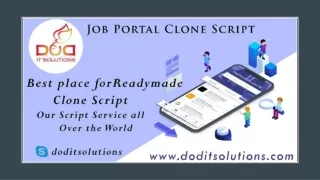 Job Portal PHP Clone Script - DOD IT SOLUTIONS