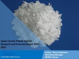 Japan Caustic Potash Market Research and Forecast Report 2022-2027