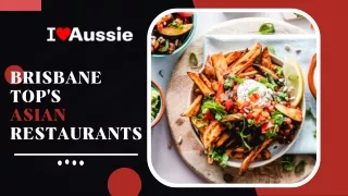 Top Asian Restaurants in Brisbane