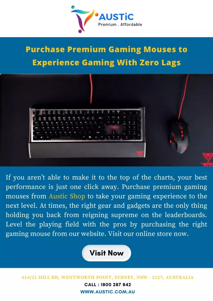 purchase premium gaming mouses to experience