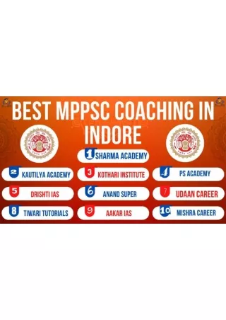 Best MPPSC Coaching In Indore