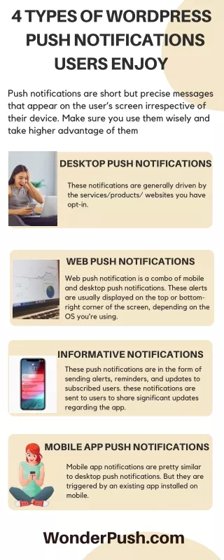 8 Types of WordPress Push Notifications Users Enjoy