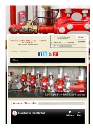Fire Sprinkler Inspections in Seattle