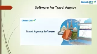 software for travel agency