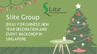 Ideas For Chinese New Year Decoration Singapore | Slite Group