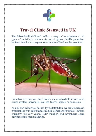 Travel Clinic Stansted in UK