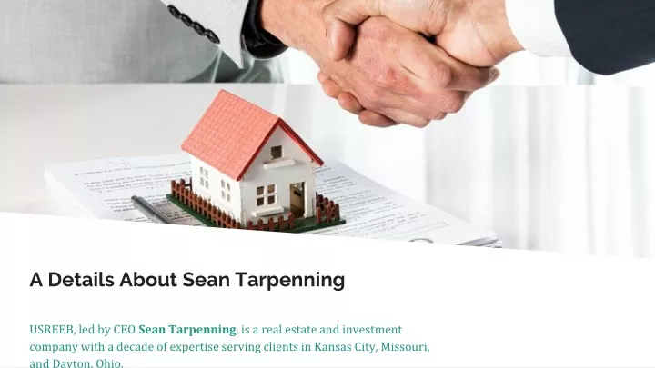 a details about sean tarpenning