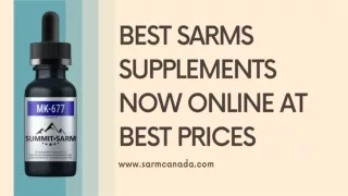 Best SARMS Supplements Now Online At Best Prices