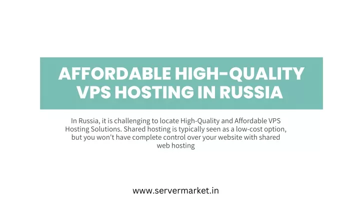 affordable high quality vps hosting in russia