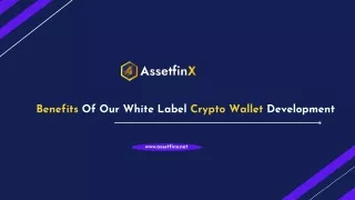 benefits of our white label crypto wallet