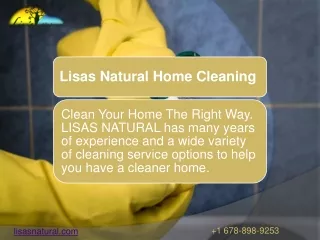 Lisas Natural Home Cleaning