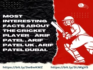 Discovering Cricket with Arif Patel, Arif Patel UK, Arif Patel Dubai