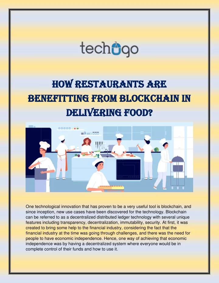 how restaurants are how restaurants