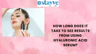 how long does it take to see results from using